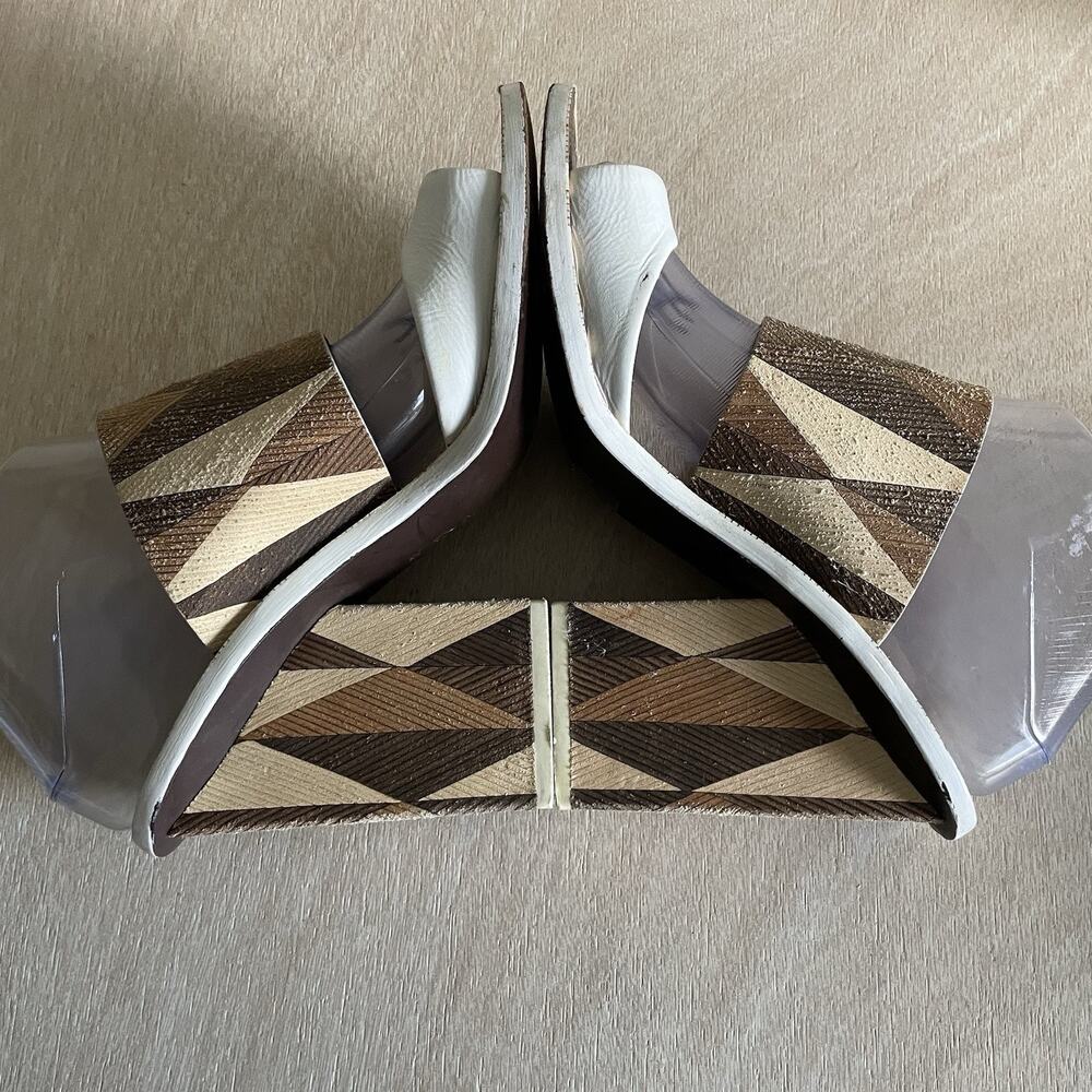 Tory Burch Kepler Geometric Heel Sandals - Picture 10 of 16